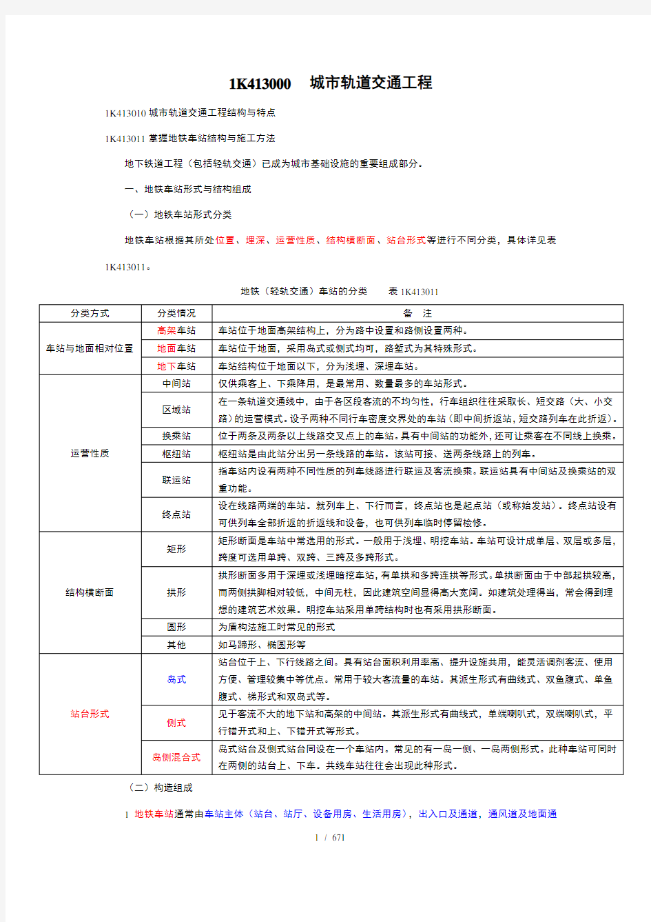 K413000 城市轨道交通工程