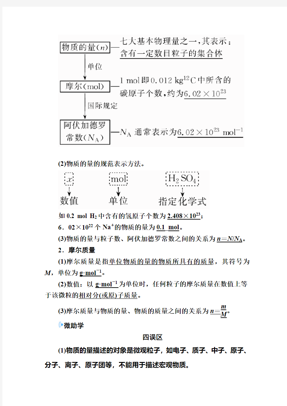 人教版2018年高考化学总复习讲义(完整版)