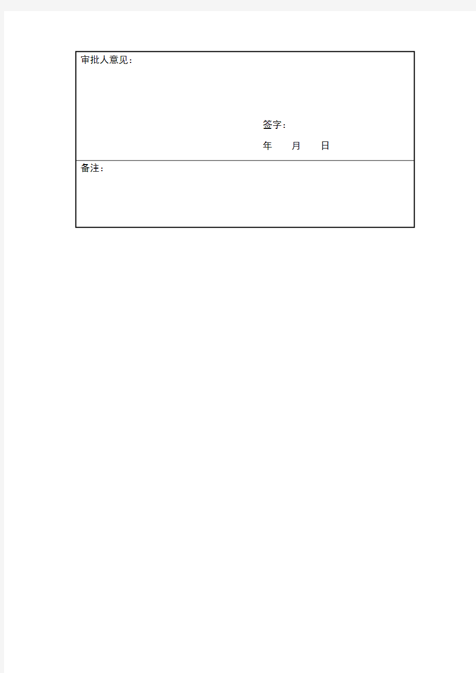 项目设计方案审批表