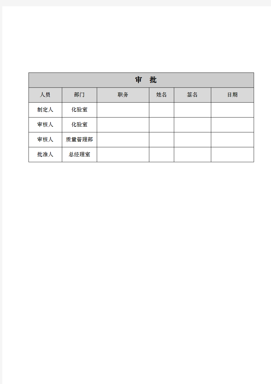 检验用仪器设备管理规程完整