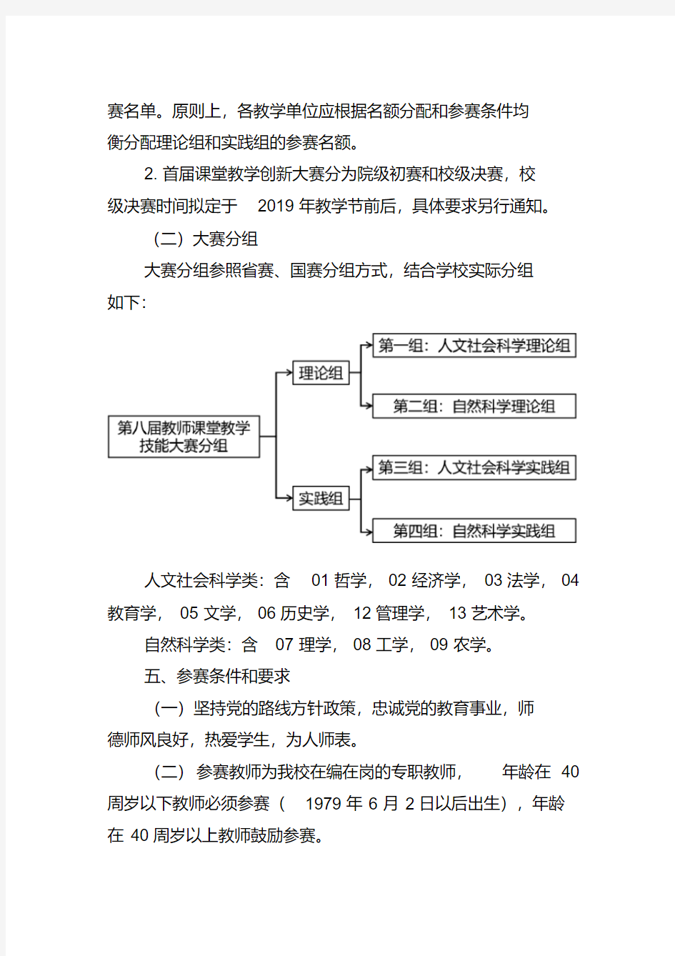 贵州师范学院第八届教师课堂教学技能大赛暨首届课堂教学创新大赛实施方案.doc