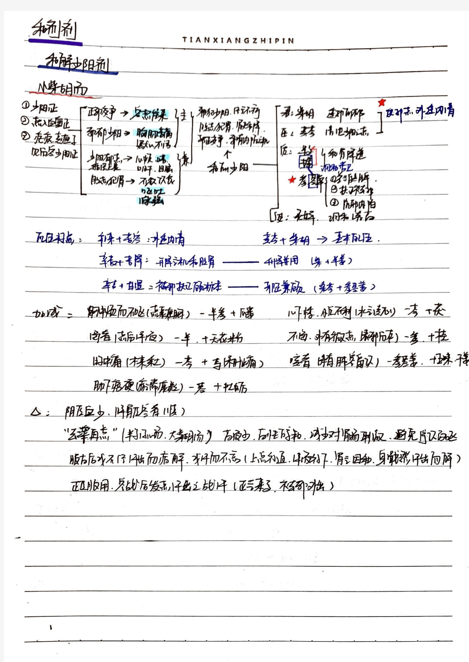 方剂学-和解剂