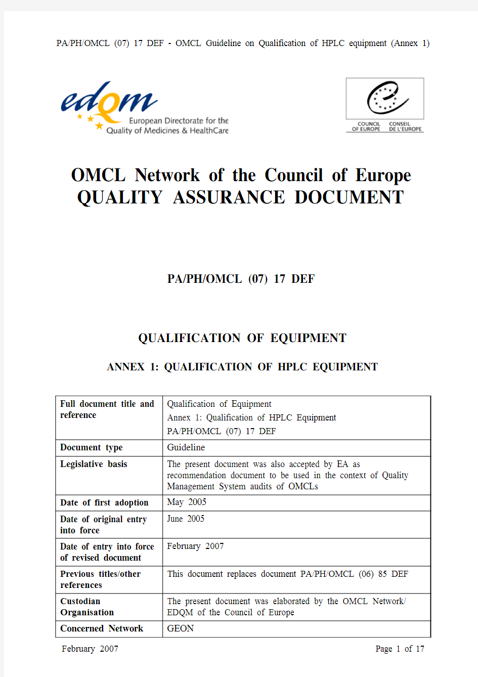 Annex_1_Qualification_of_HPLC_Equipment