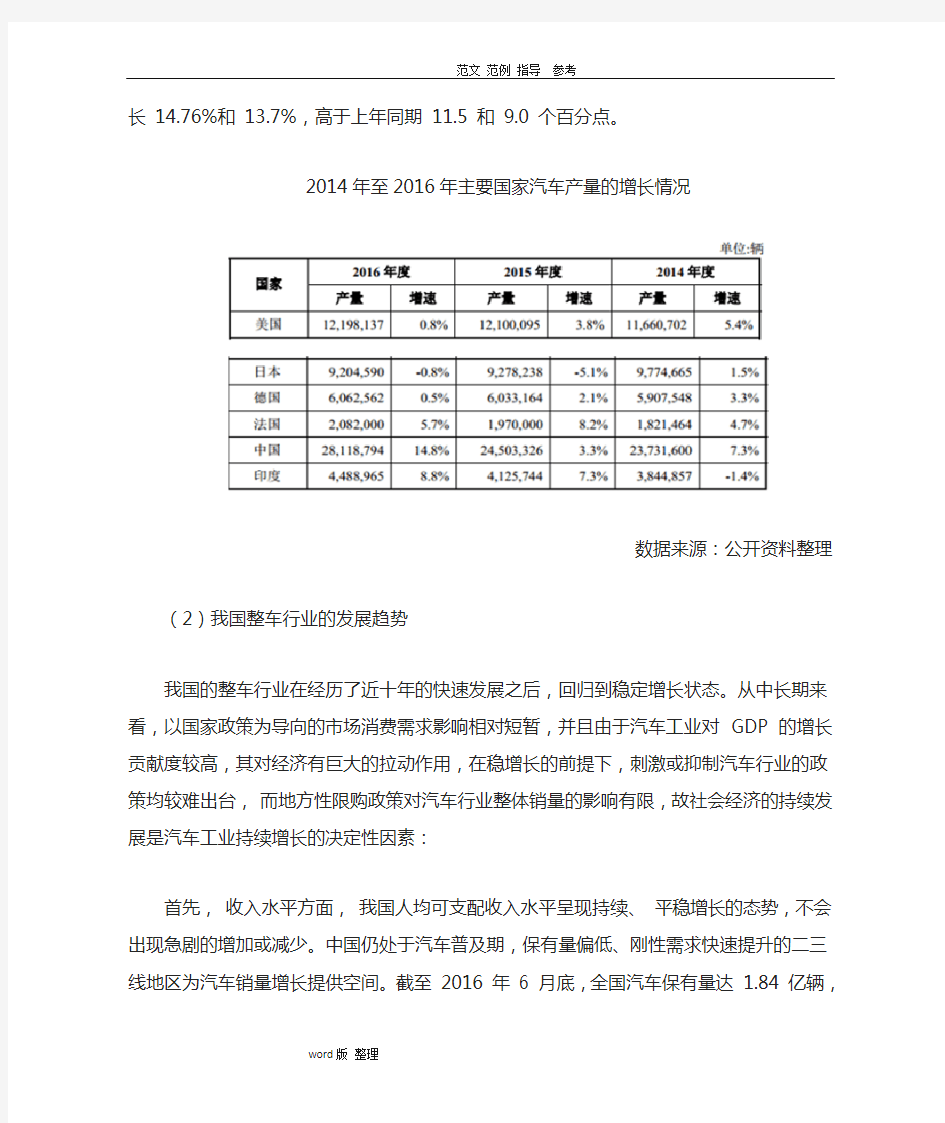 2018年我国汽车产业发展现状