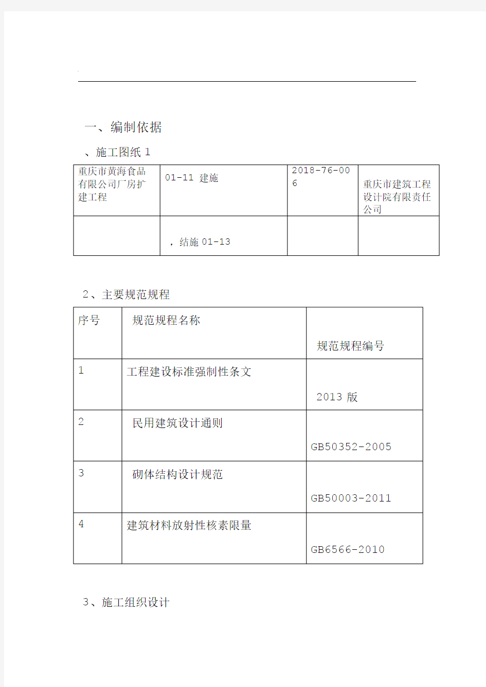 砌体工程专项施工方案