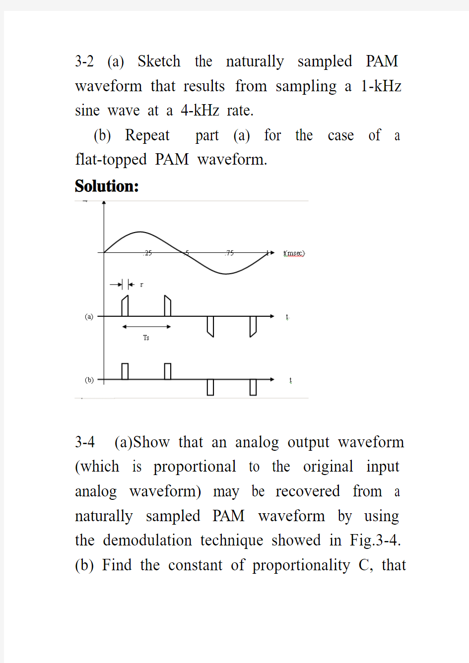 数字信号处理—基于计算机的方法第3章答案