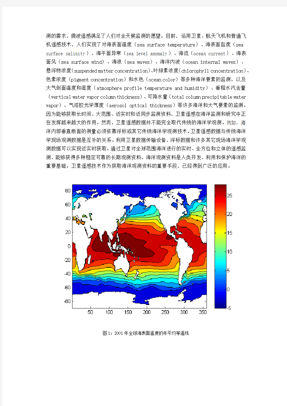 卫星海洋学复习题