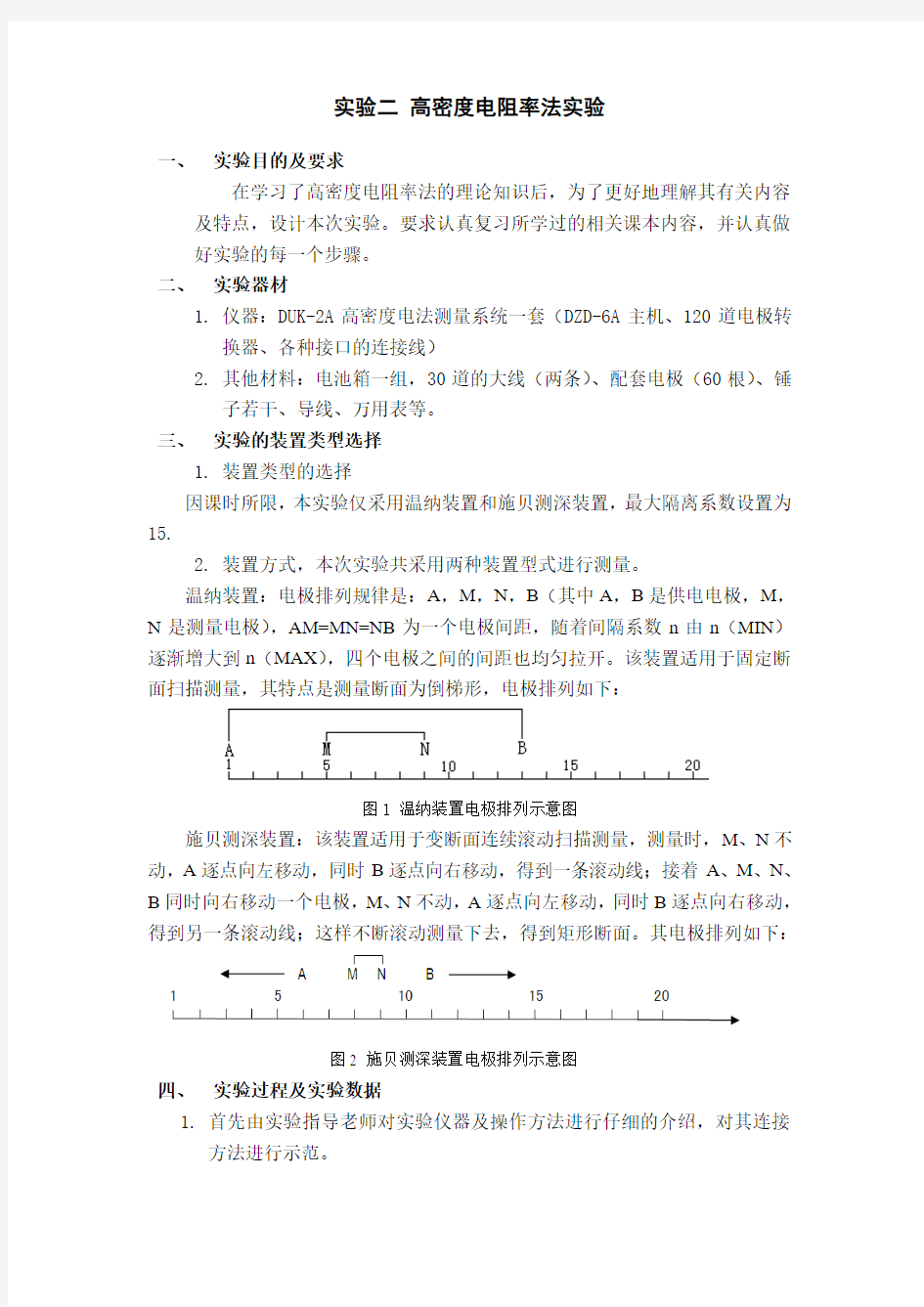 高密度电阻率法