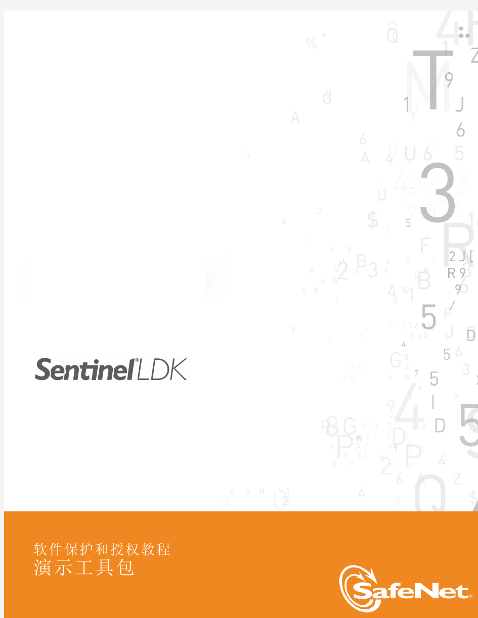 Sentinel LDK 软件保护和授权教程 演示工具包