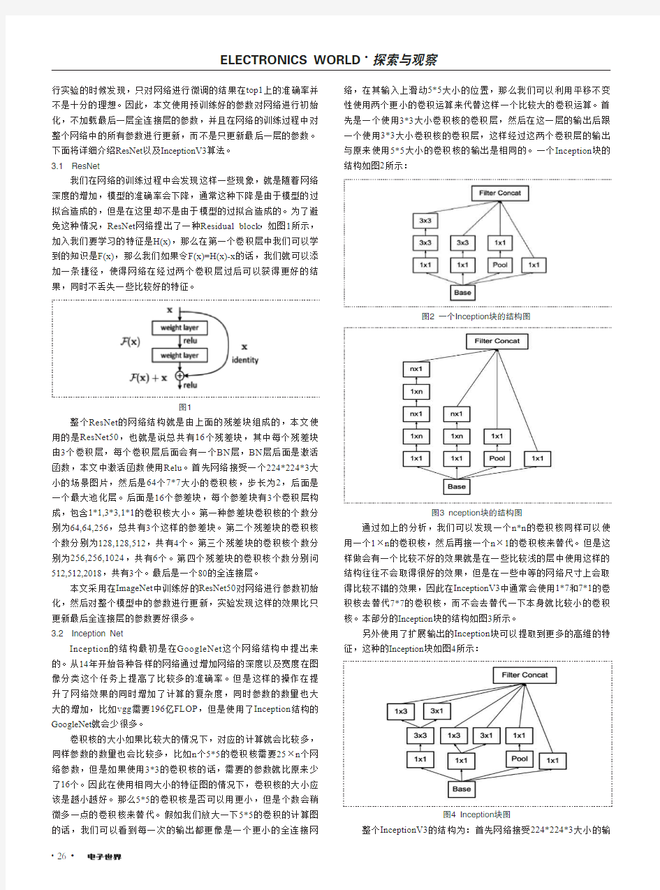 利用深度学习进行场景分类