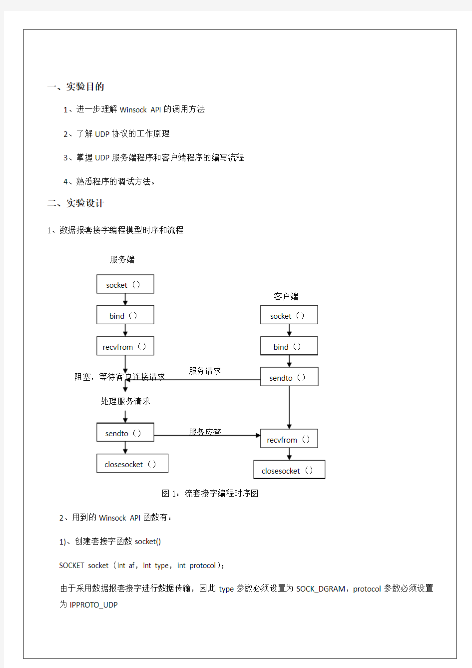 网络程序设计实验报告11p