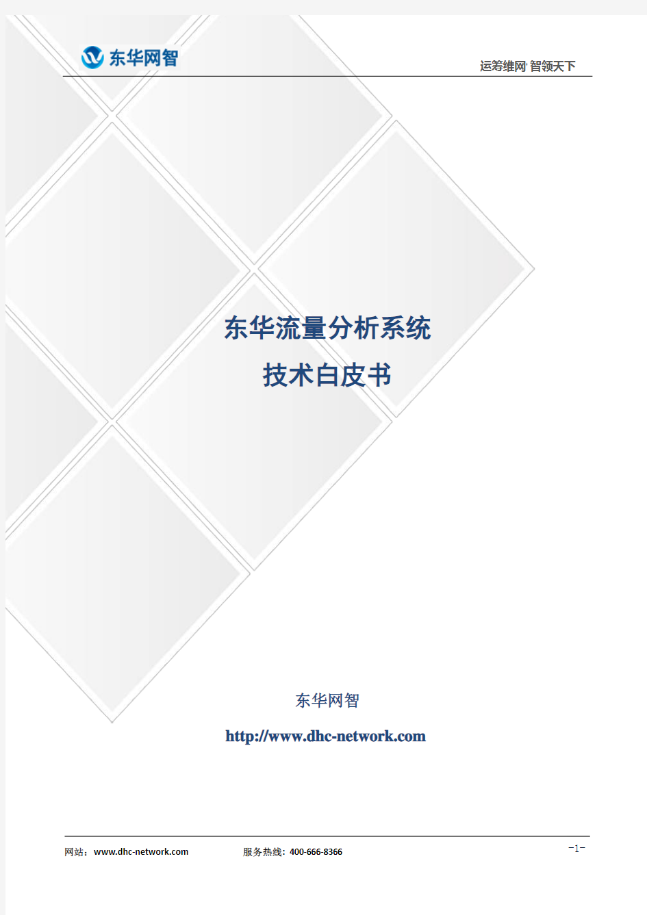 东华流量分析系统技术白皮书v3.0