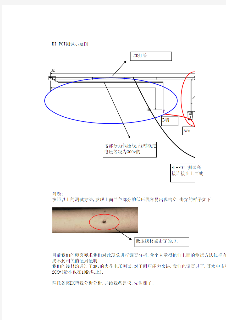 HI-POT测试示意图