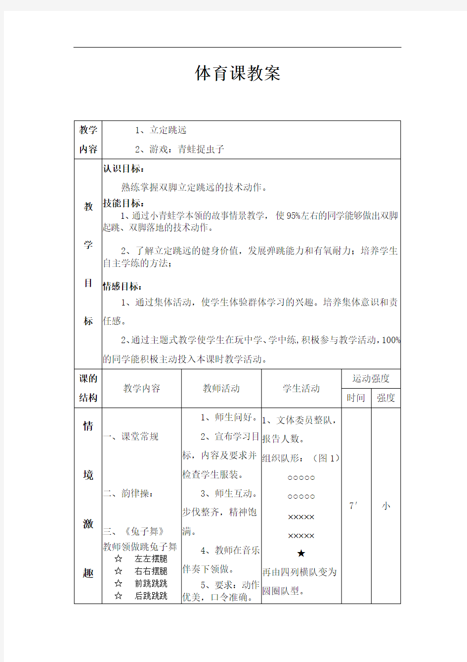 体育课教案 (3)