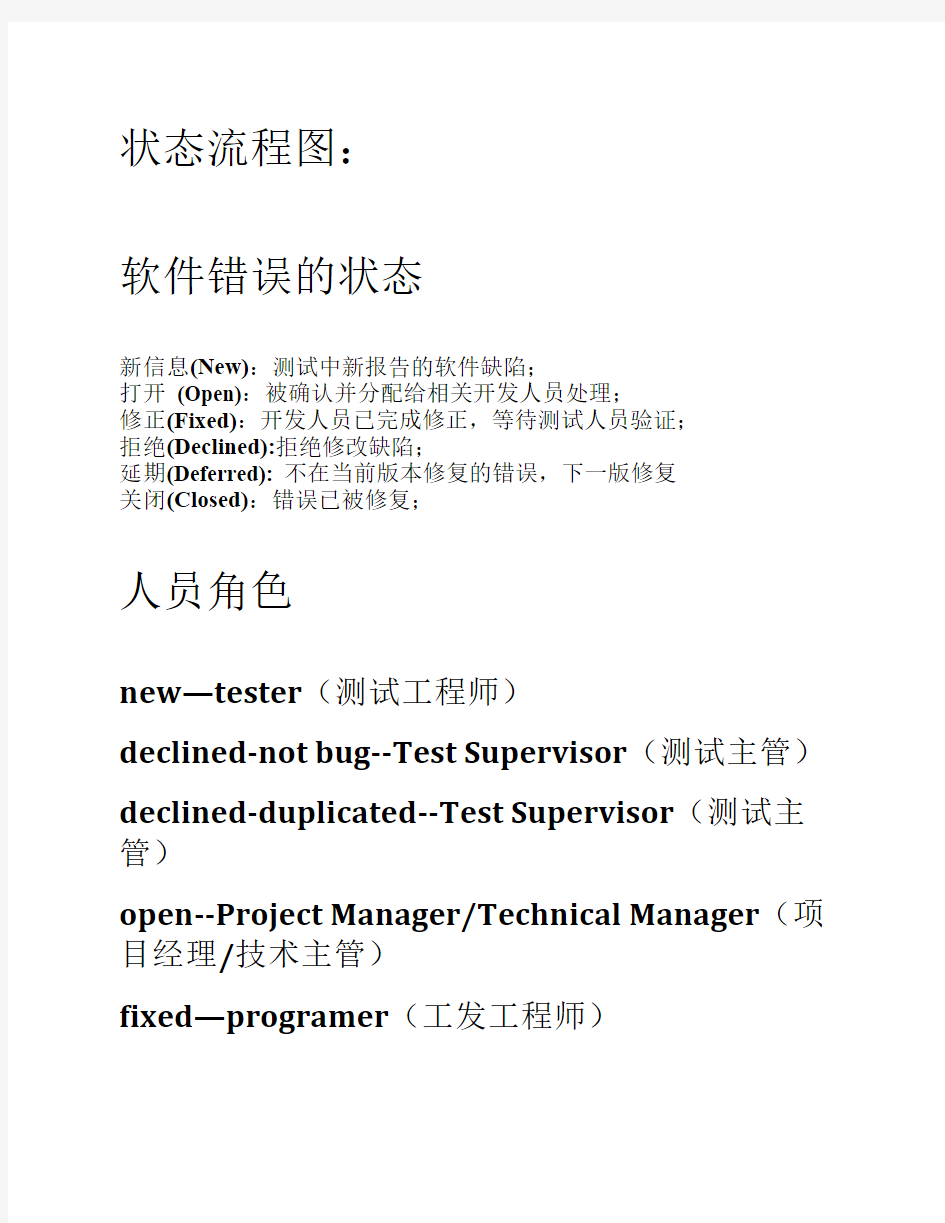 bug管理流程-图解
