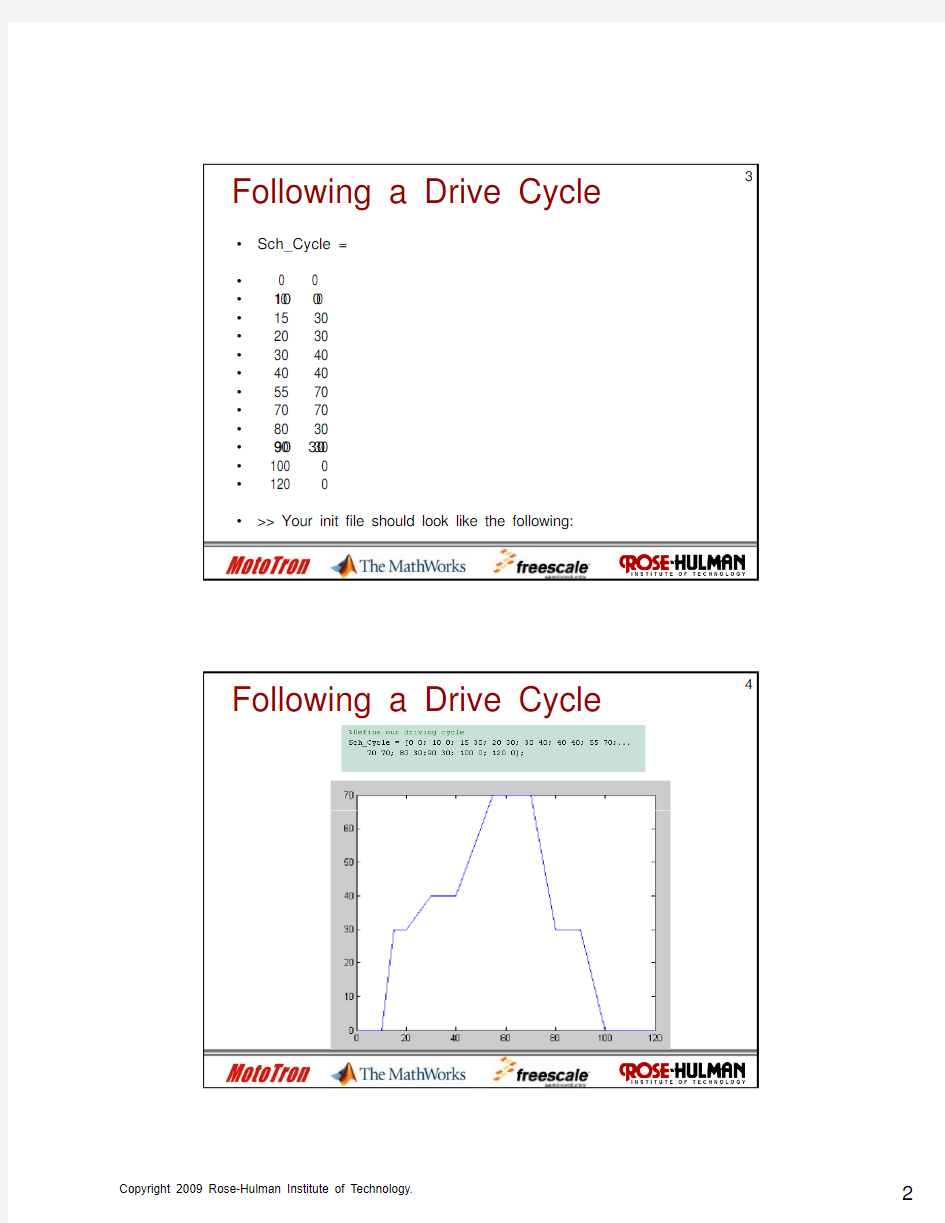 MBSDLecture 203-Drive Cycles and Advanced Models