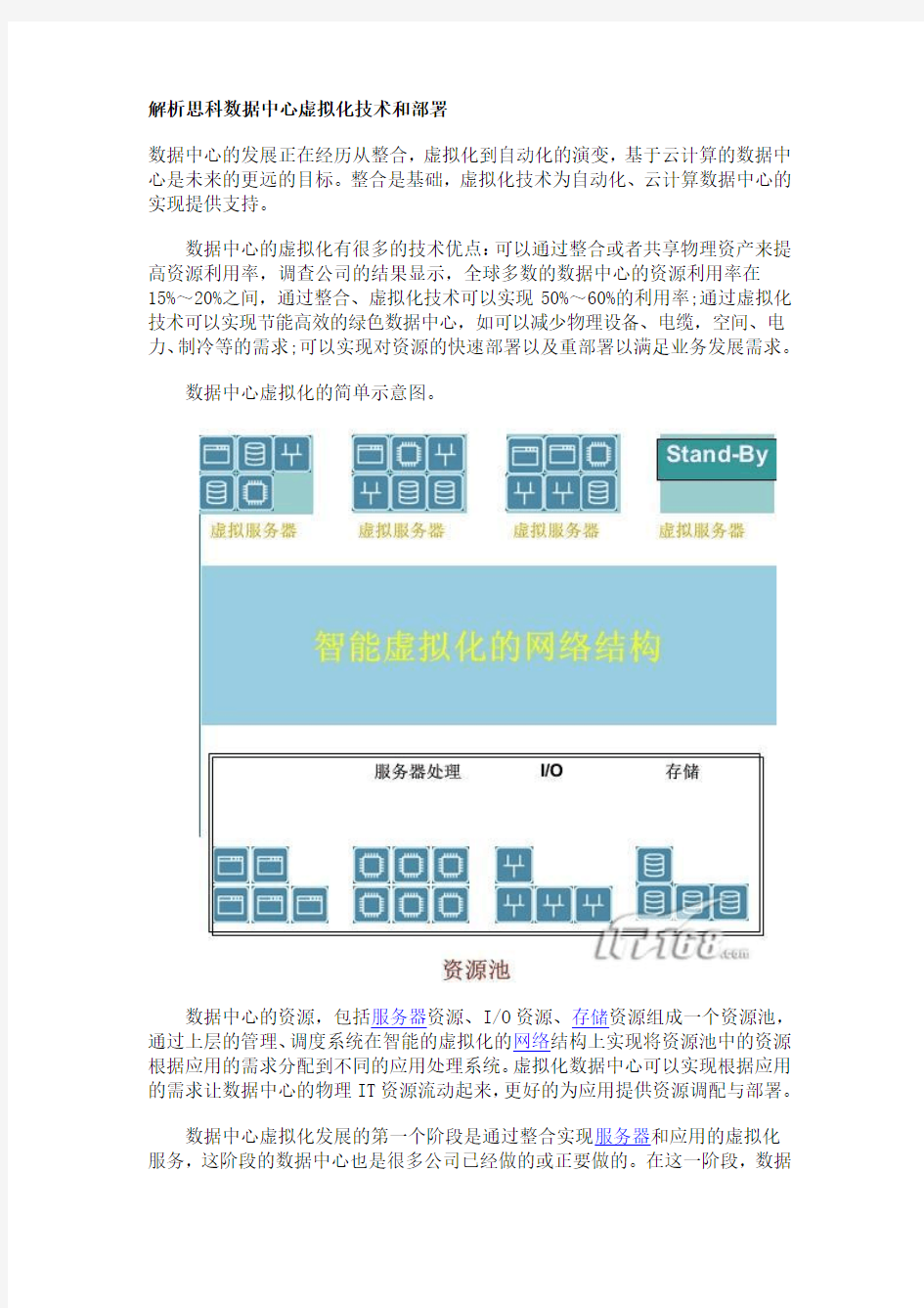 思科DC虚拟化技术和部署指南