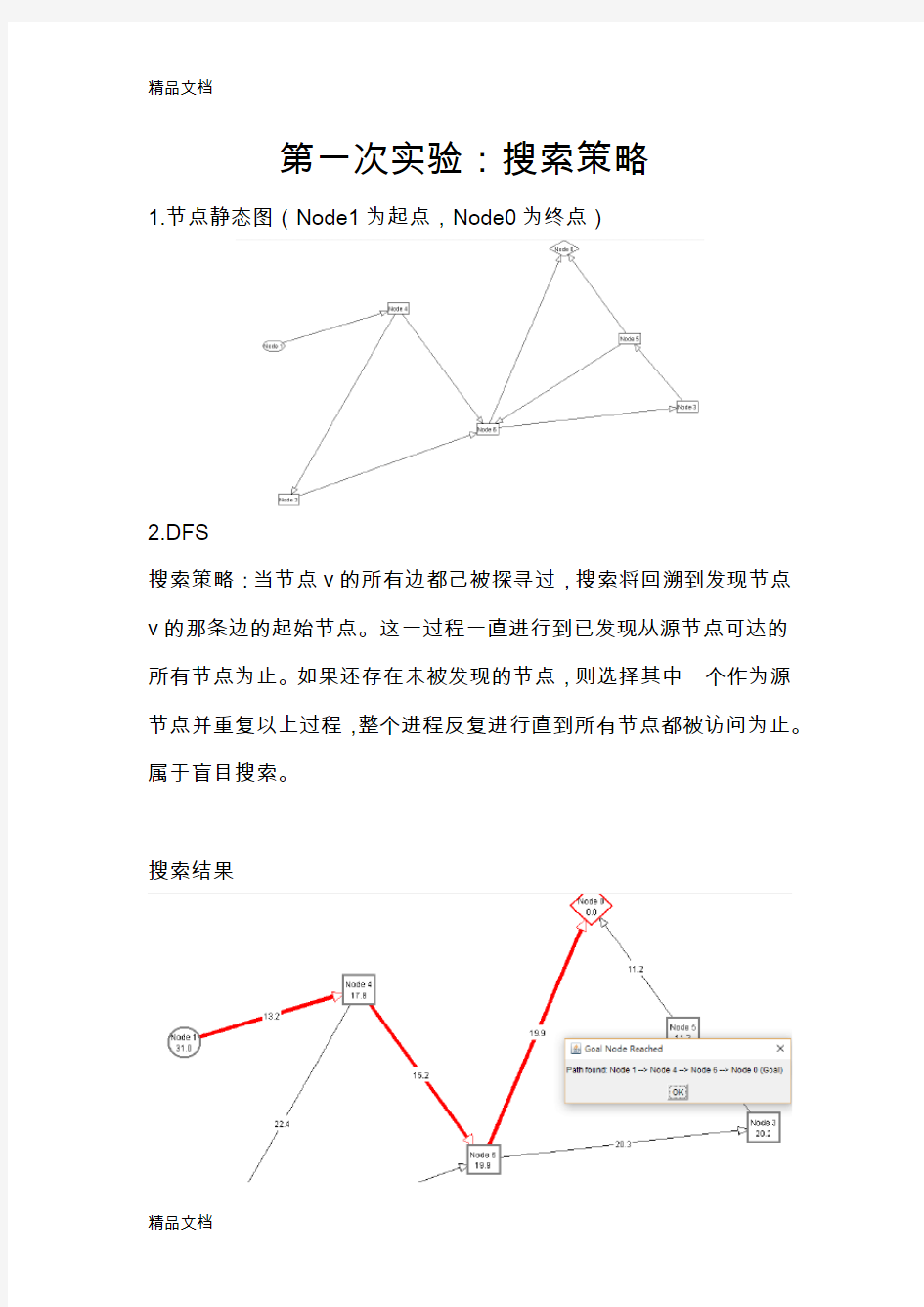 最新中南大学人工智能实验报告