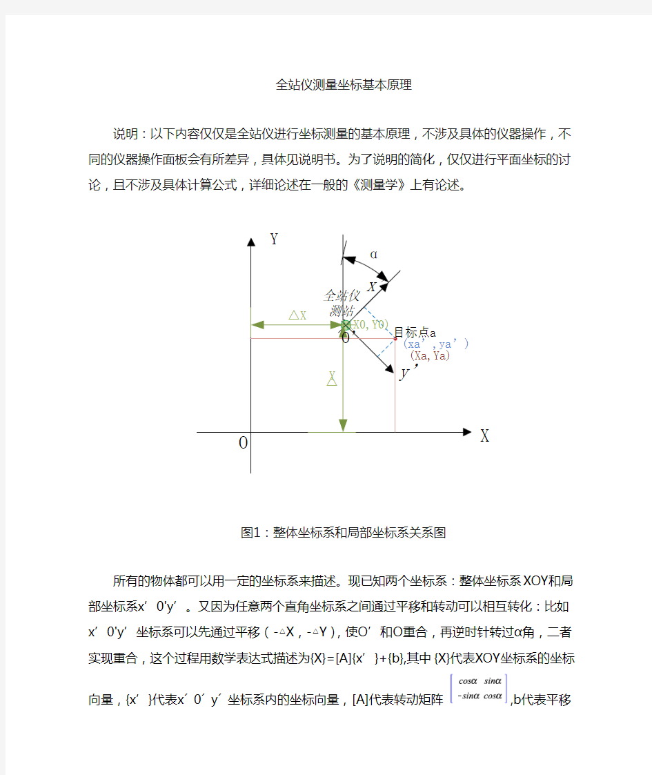 全站仪测量原理