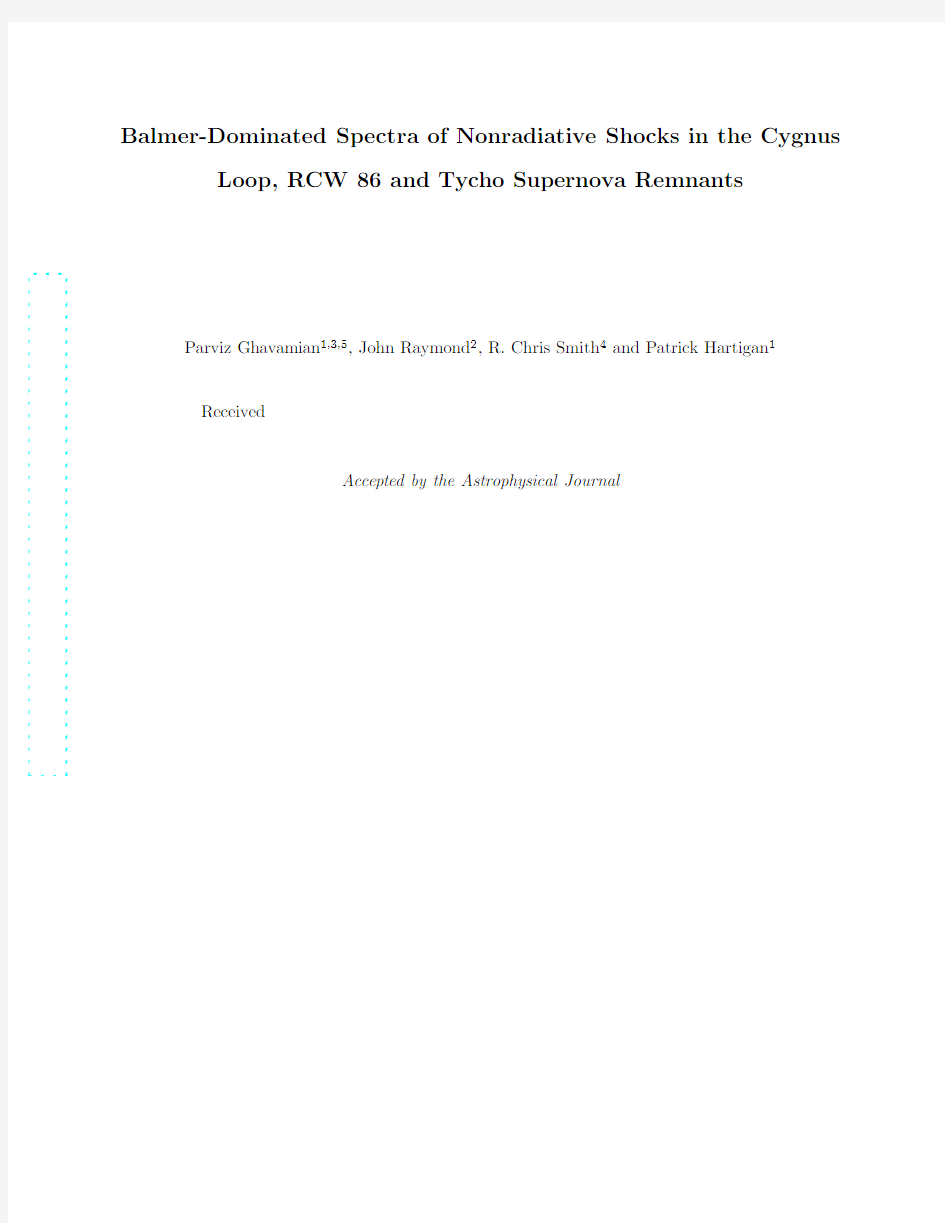 Balmer-Dominated Spectra of Nonradiative Shocks in the Cygnus Loop, RCW 86 and Tycho Supern