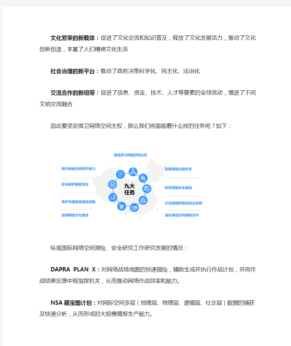 网络空间安全现状与国家战略