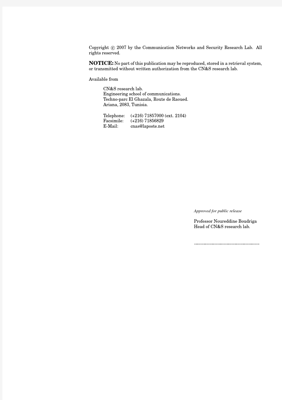 AN ABSTRACT REDUCTION MODEL FOR COMPUTER SECURITY RISK