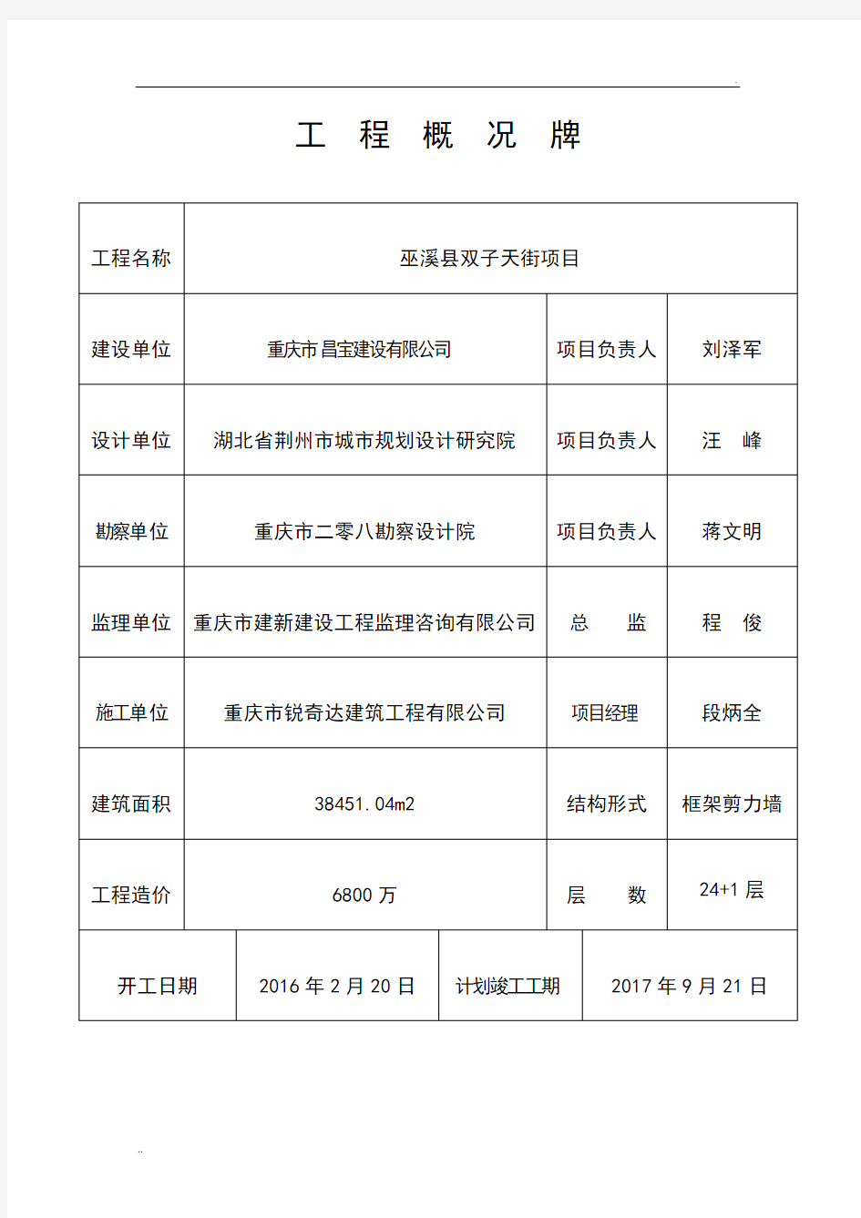 施工现场七牌二图的制作及内容