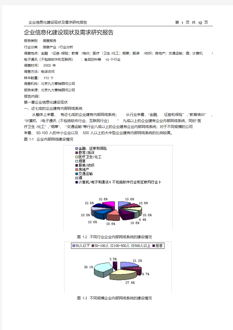 企业信息化建设现状及需求研究报告.pdf