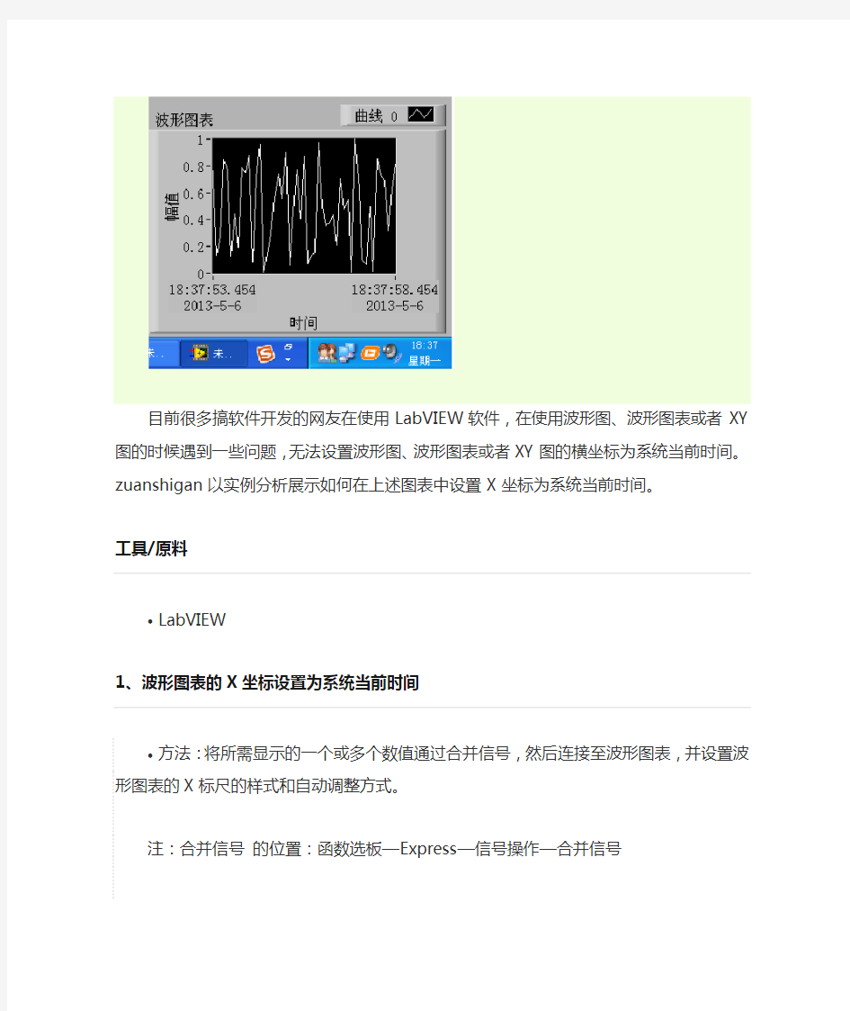 Labview实时显示系统时间