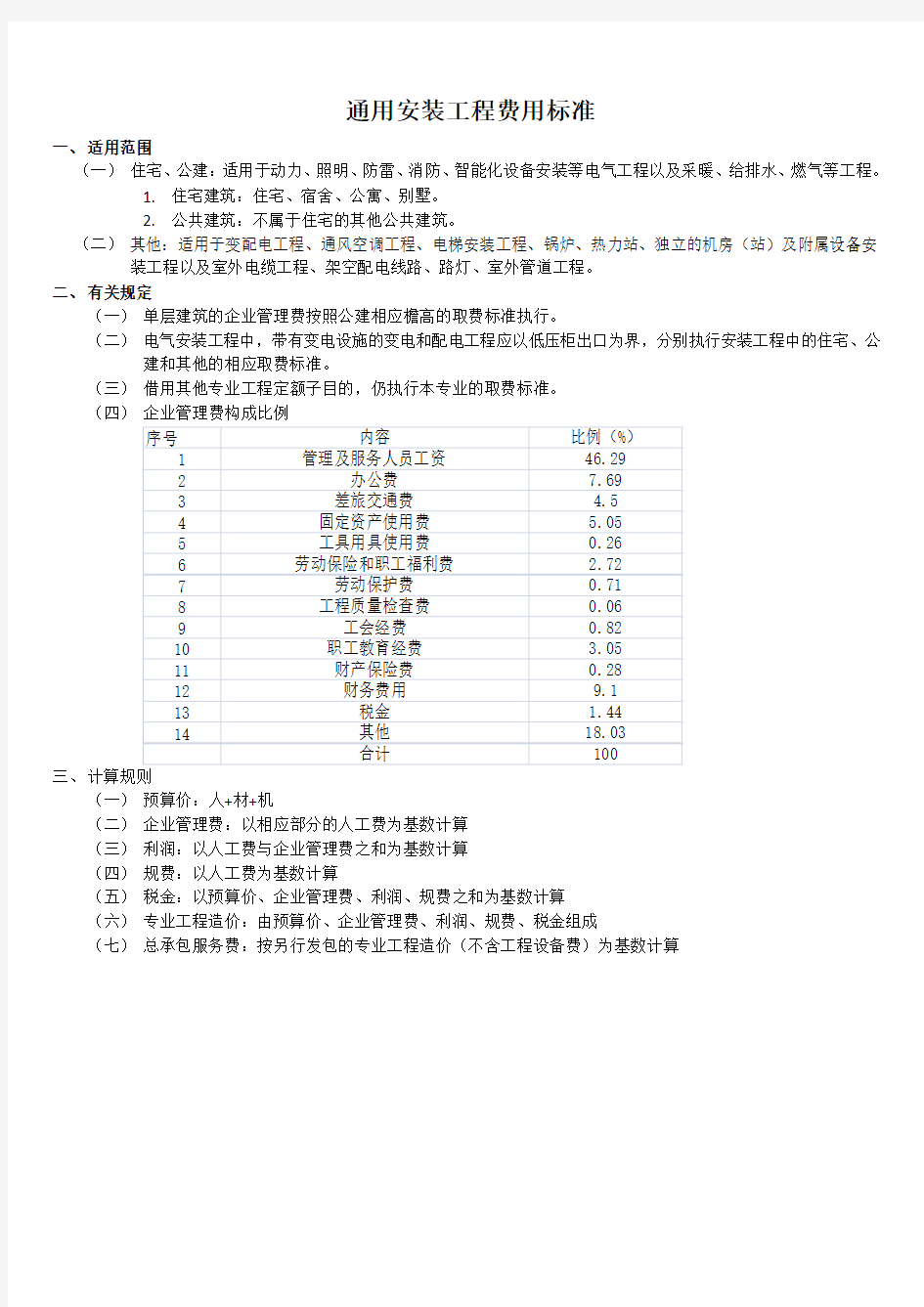 2012定额第十二册-刷油、防腐蚀、绝热工程(北京定额计算规则)