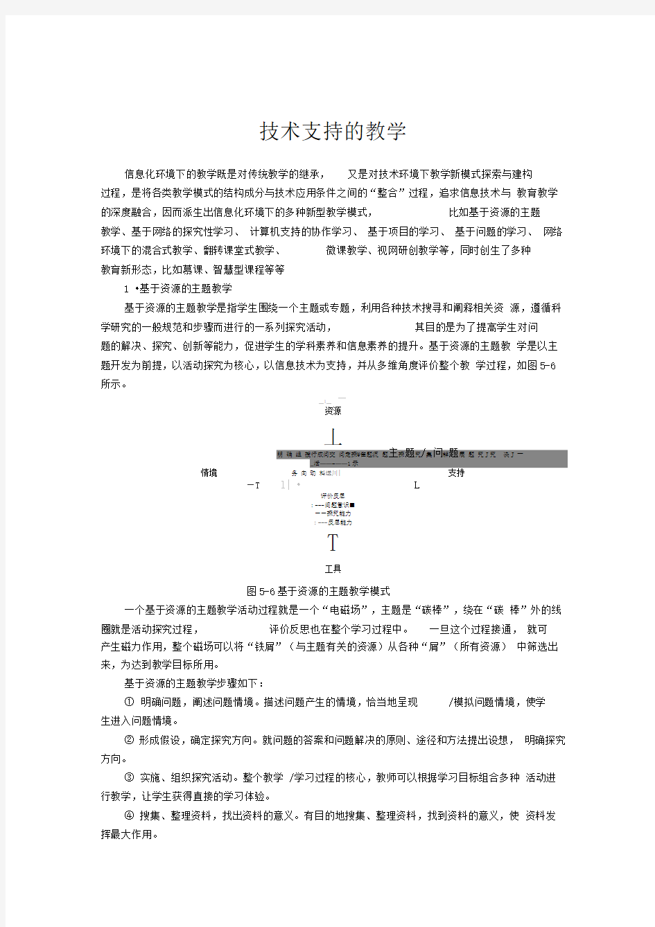 技术支持的教学