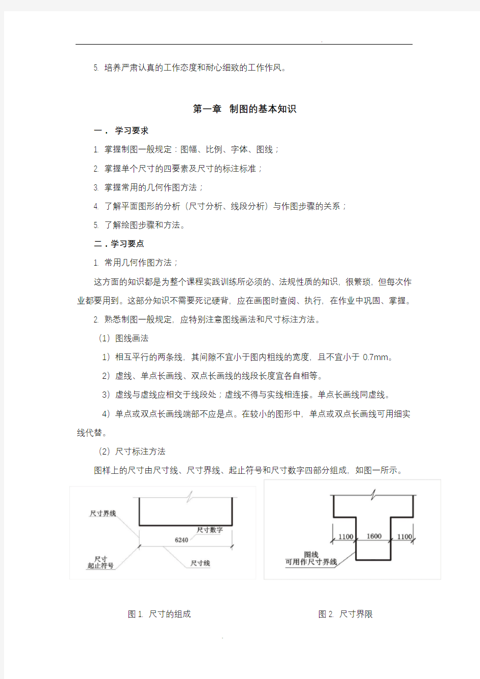 建筑制图与识图学习