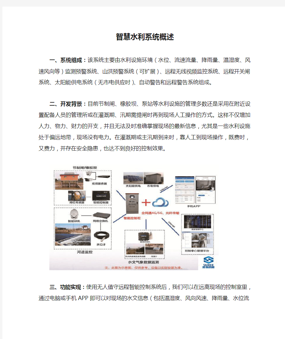 智慧水利系统概述