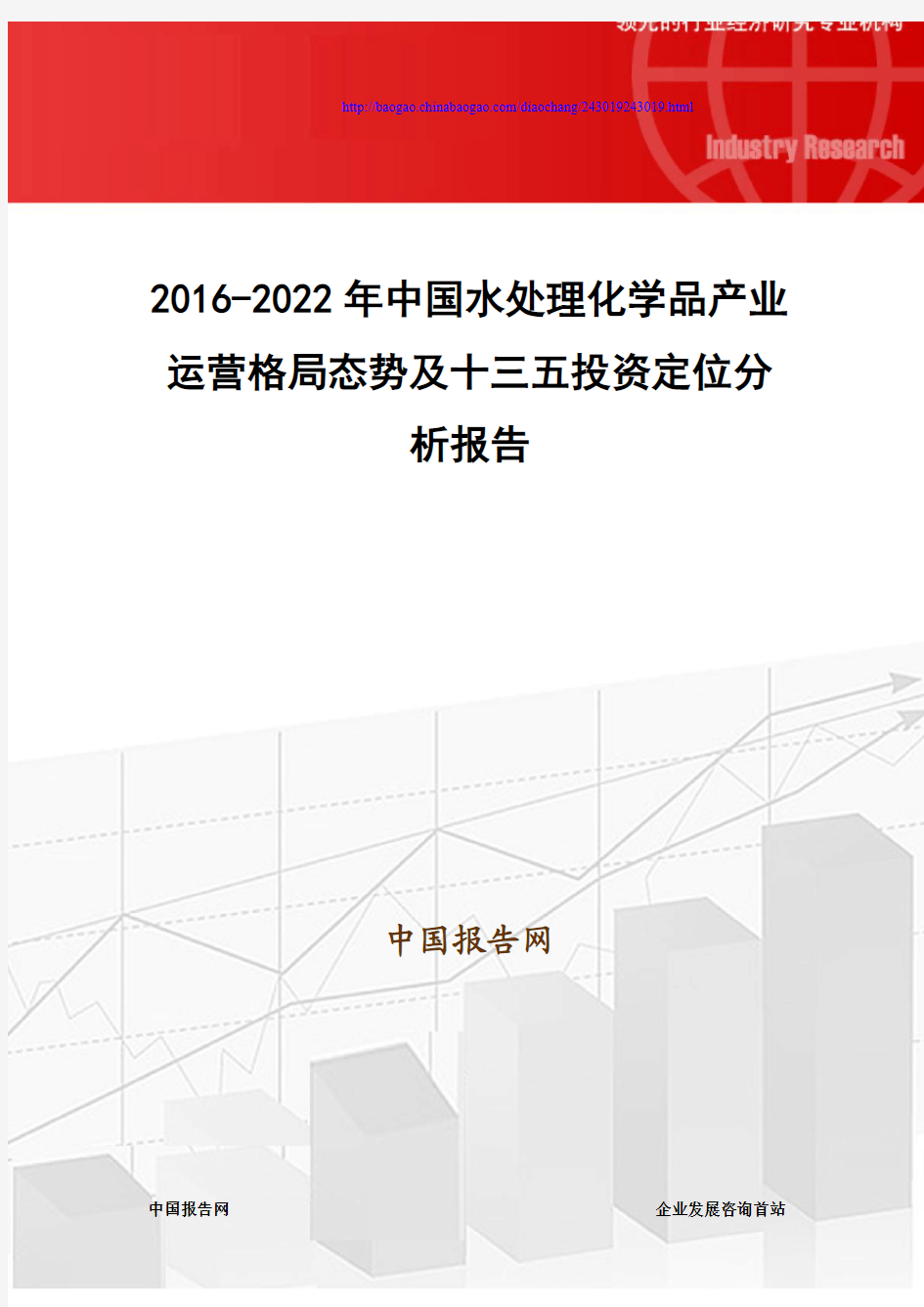 2016-2022年中国水处理化学品产业运营格局态势及十三五投资定位分析报告