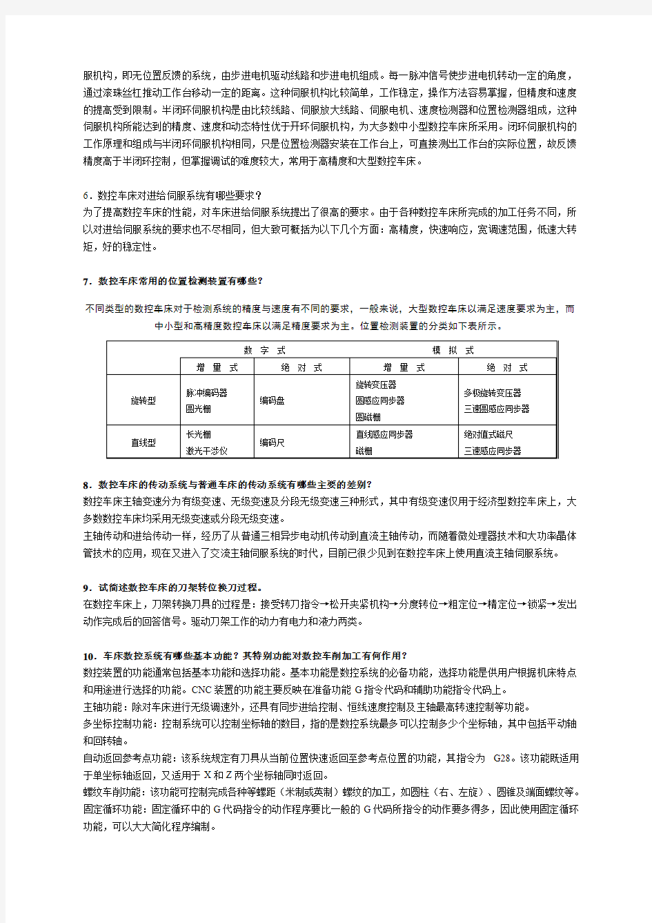 《数控车削编程与加工技术》部分习题答案