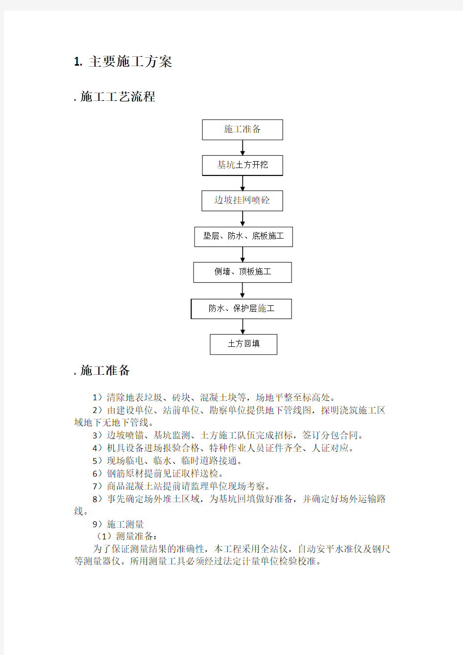 边坡支护施工方案