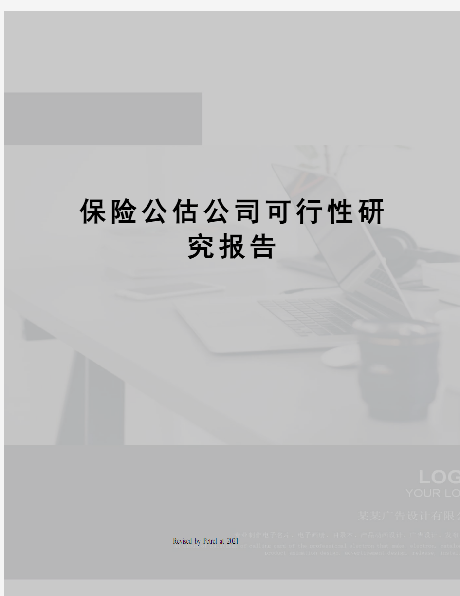 保险公估公司可行性研究报告