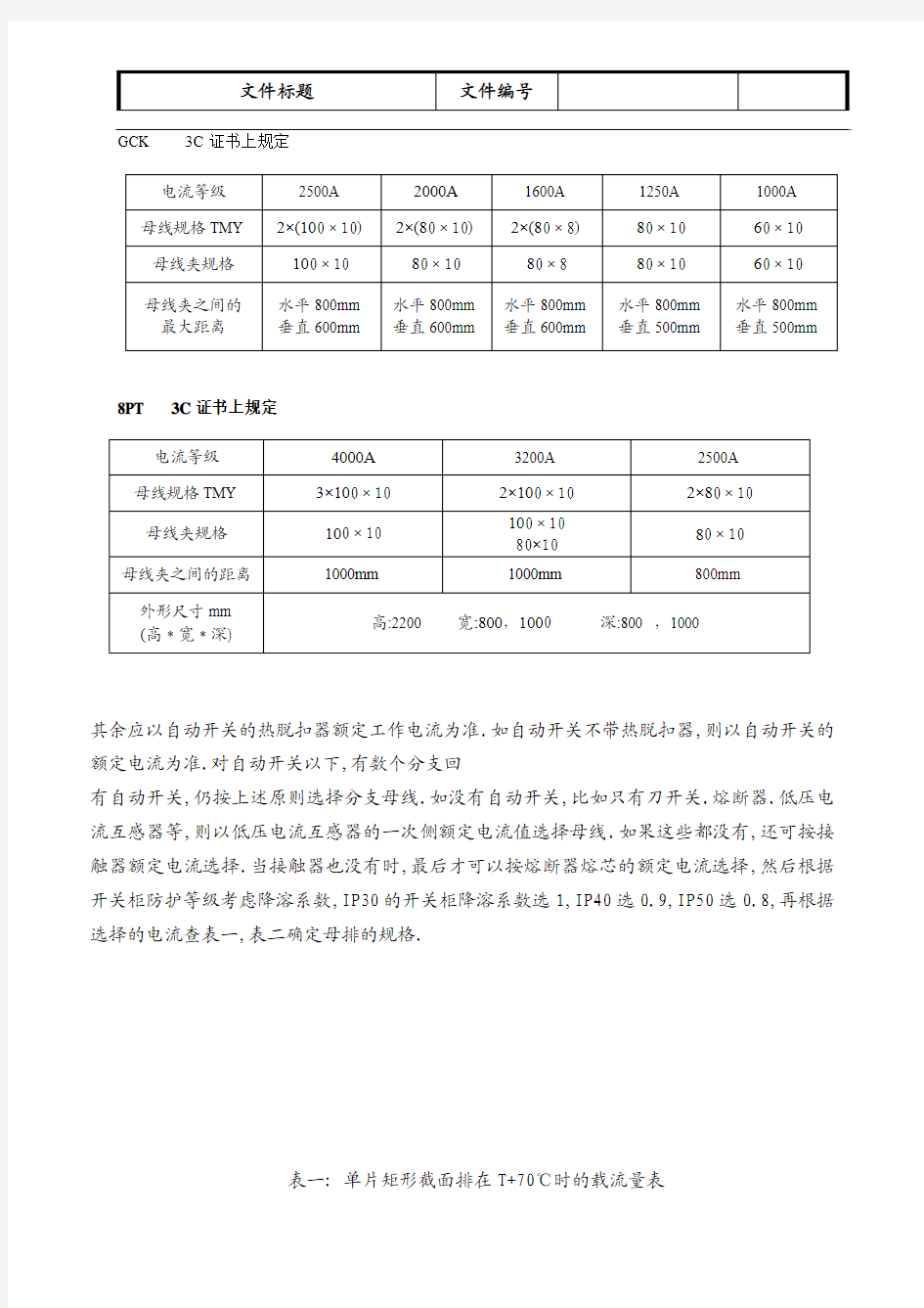 母排安装工艺守则[1]