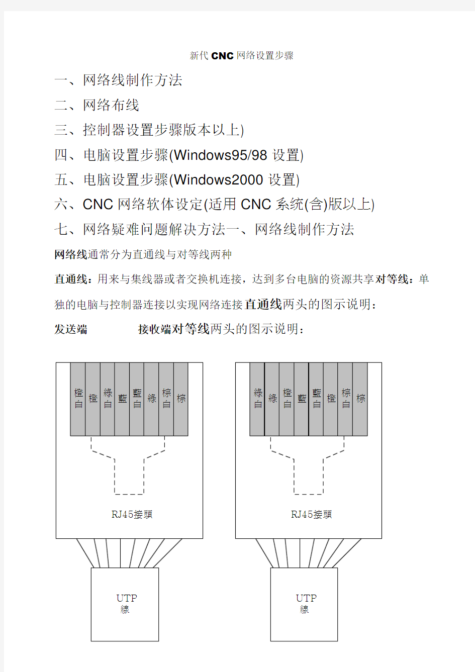 新代CNC网络设置步骤