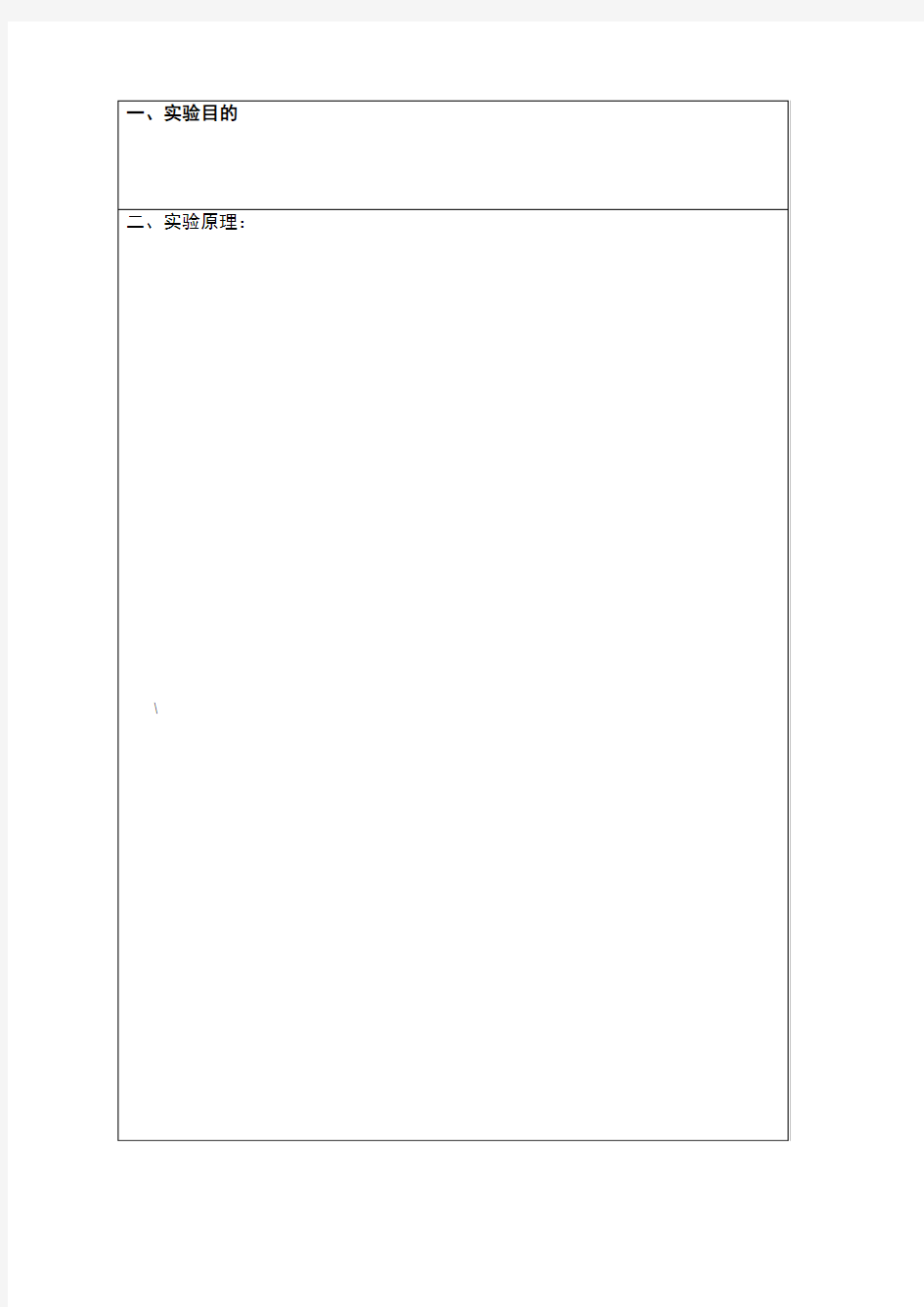 大学物理实验基本测量实验报告模版