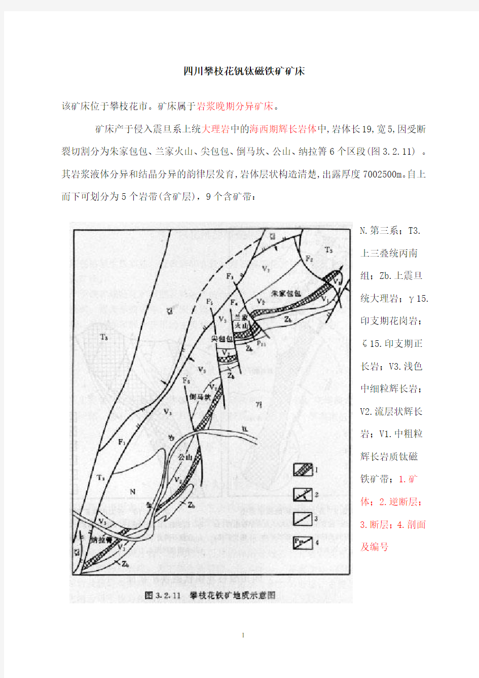 四川攀枝花钒钛磁铁矿