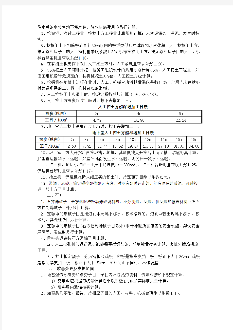 广东省2010建筑装饰定额说明及计算规则_(终极Word详细版)