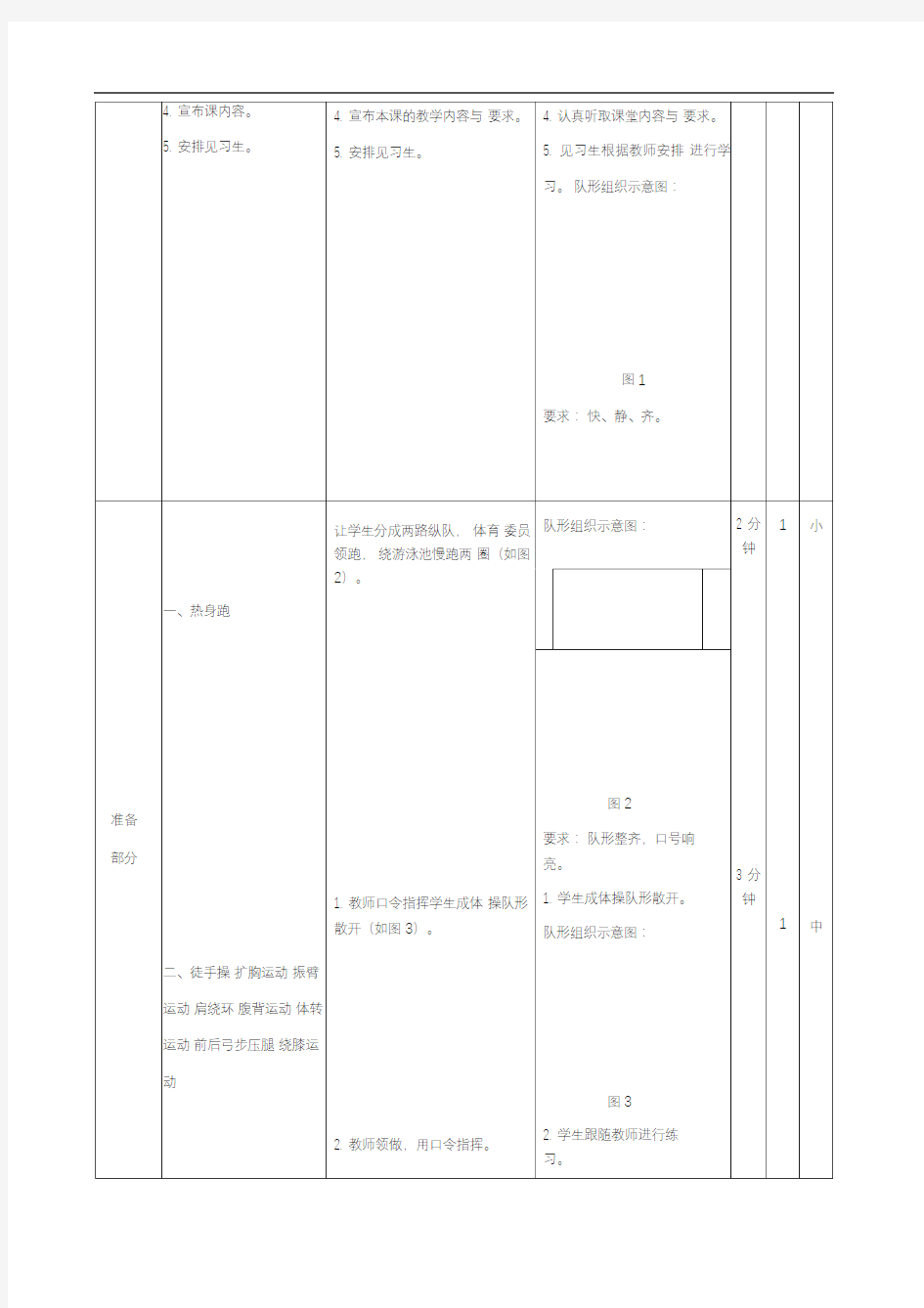 《蛙泳划水与呼吸的配合技术》教案