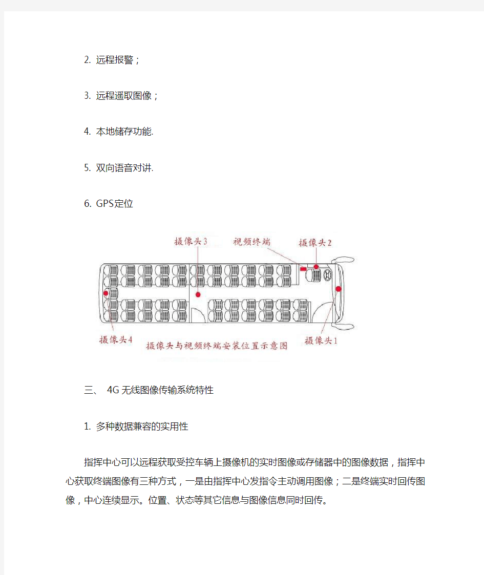 4G无线车载视频监控解决方案