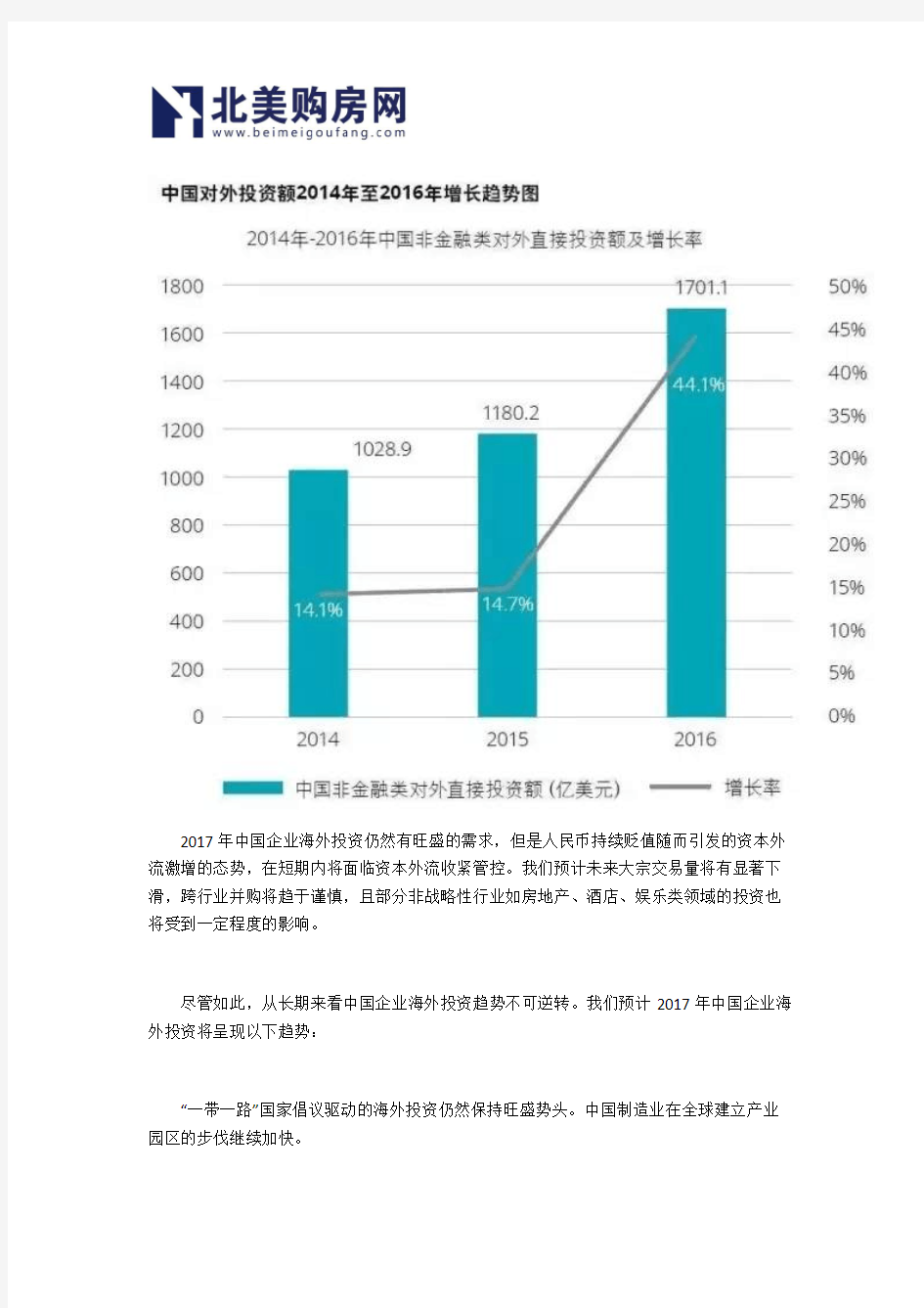 【北美购房网】干货德勤发布《2017中国企业海外投资指南》