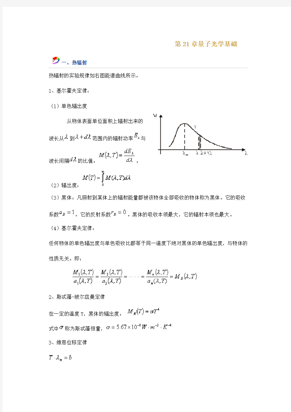 第21章量子光学基础