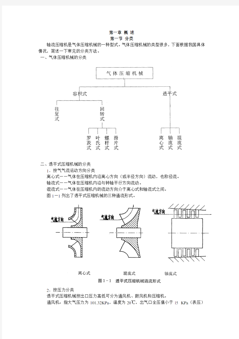 轴流压缩机