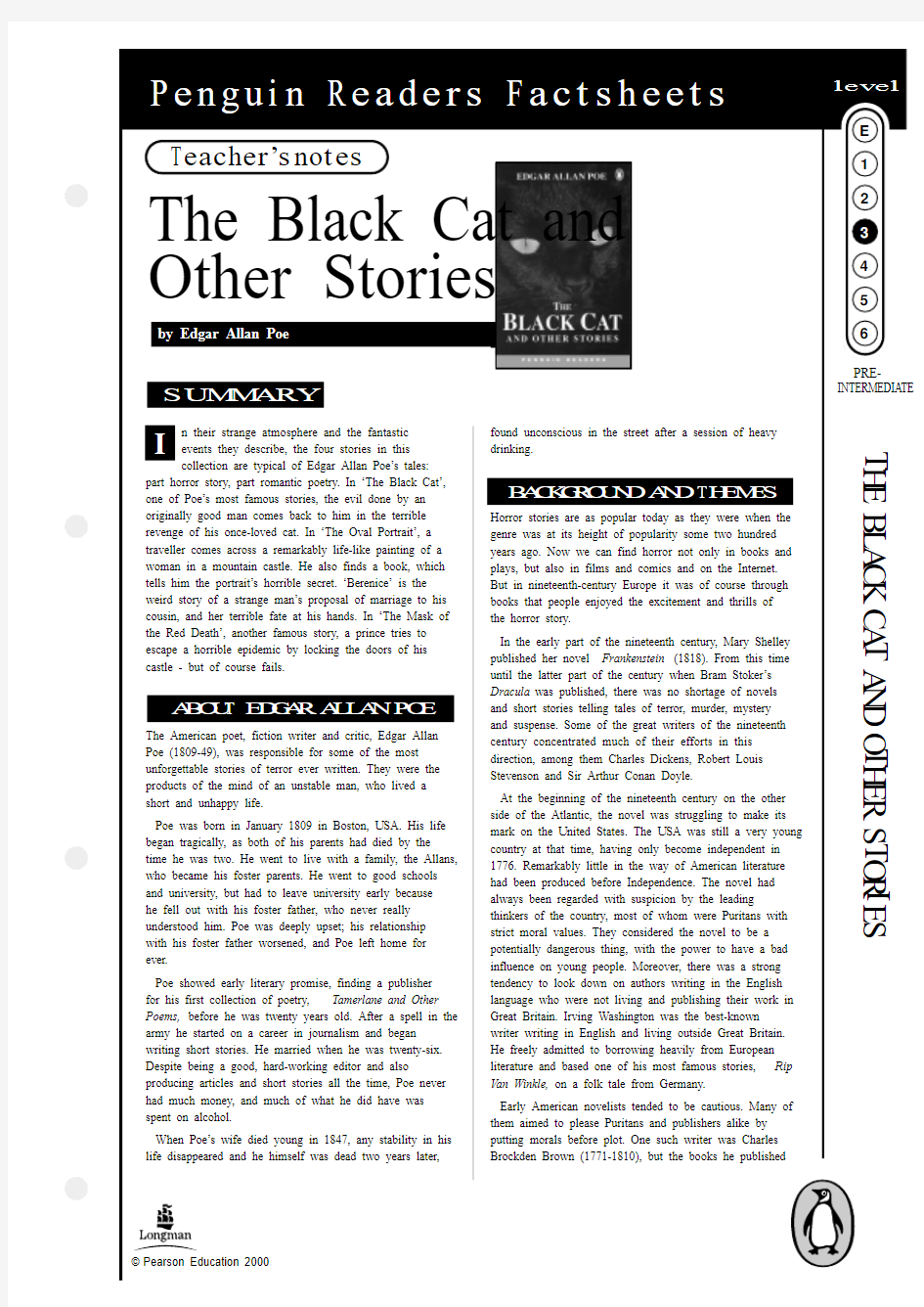 5.The Black Cat and Other Stories