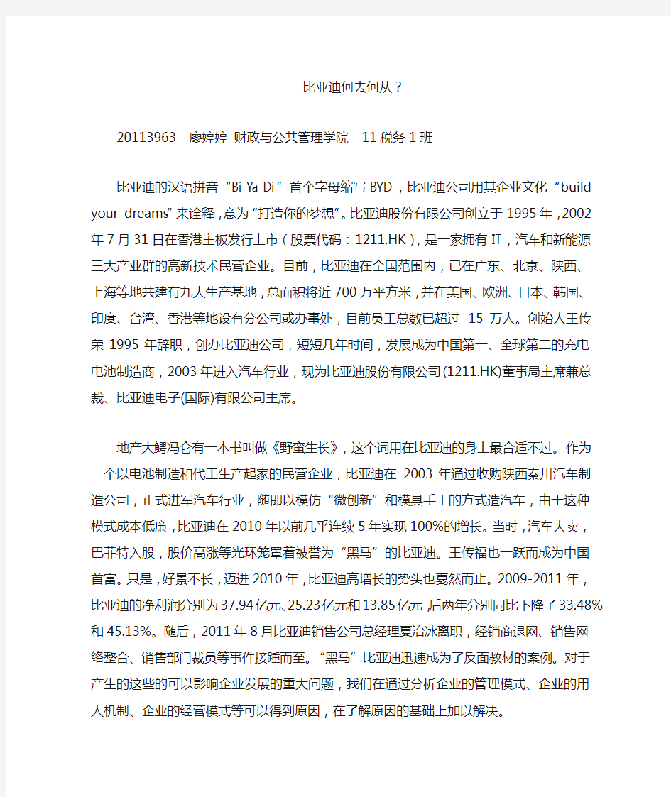 家族企业成长案例分析