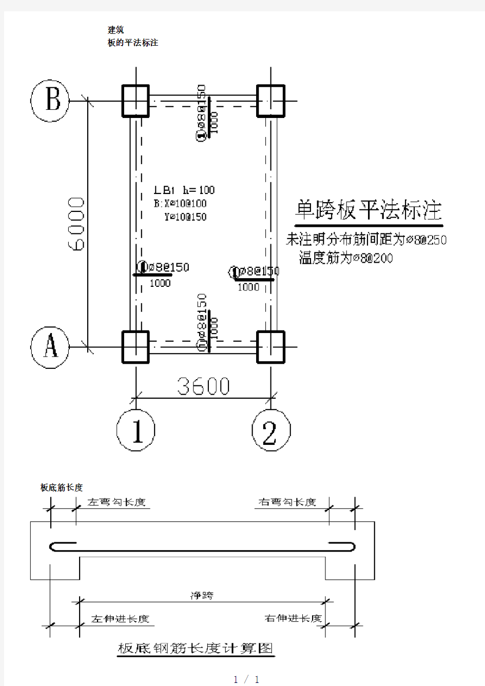 《板筋的计算规则》word版